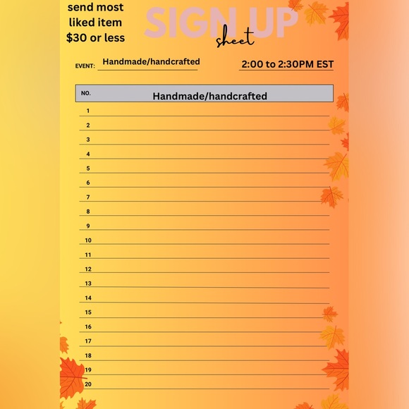 9/28 @2:00 to 5:30 PM EST come showcase your category - Picture 2 of 8